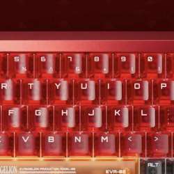 MelGeek Evangelion Asuka Hall Gaming Keyboard