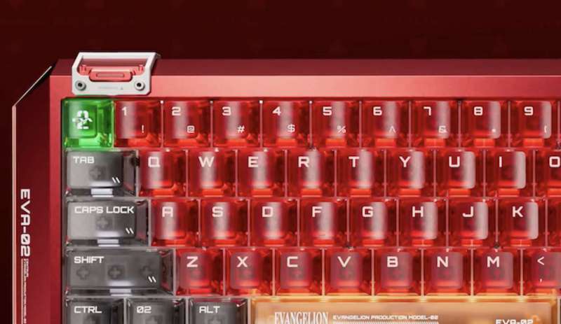 MelGeek Evangelion Asuka Hall Gaming Keyboard K 1