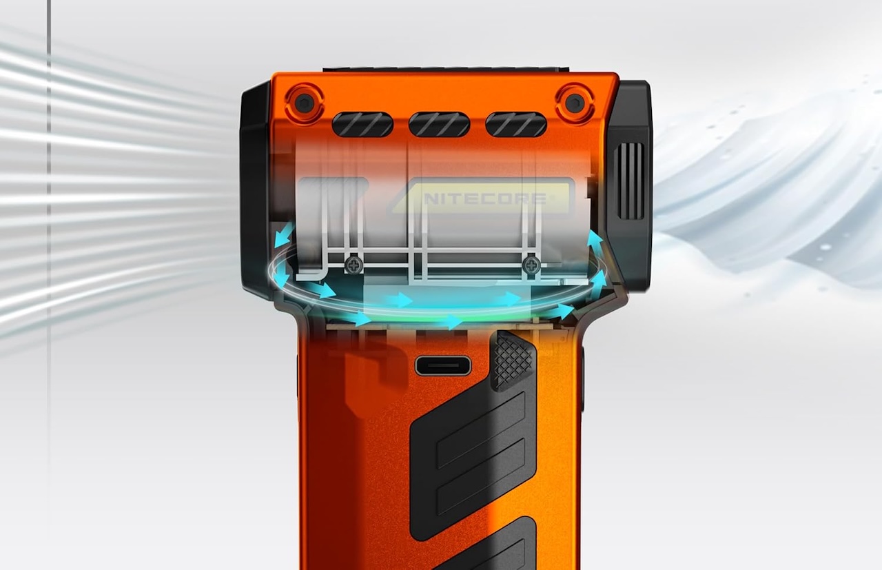 Nitecore CINEWIND CW23 Multipurpose Pocket Photography Fan