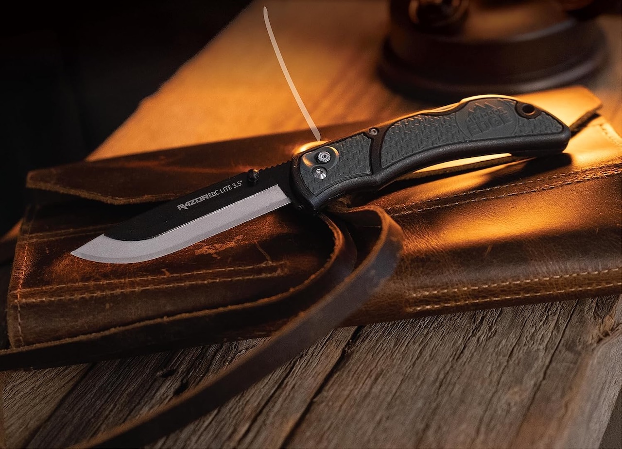 OUTDOOR EDGE 3.5-inch RazorLite EDC Knife A