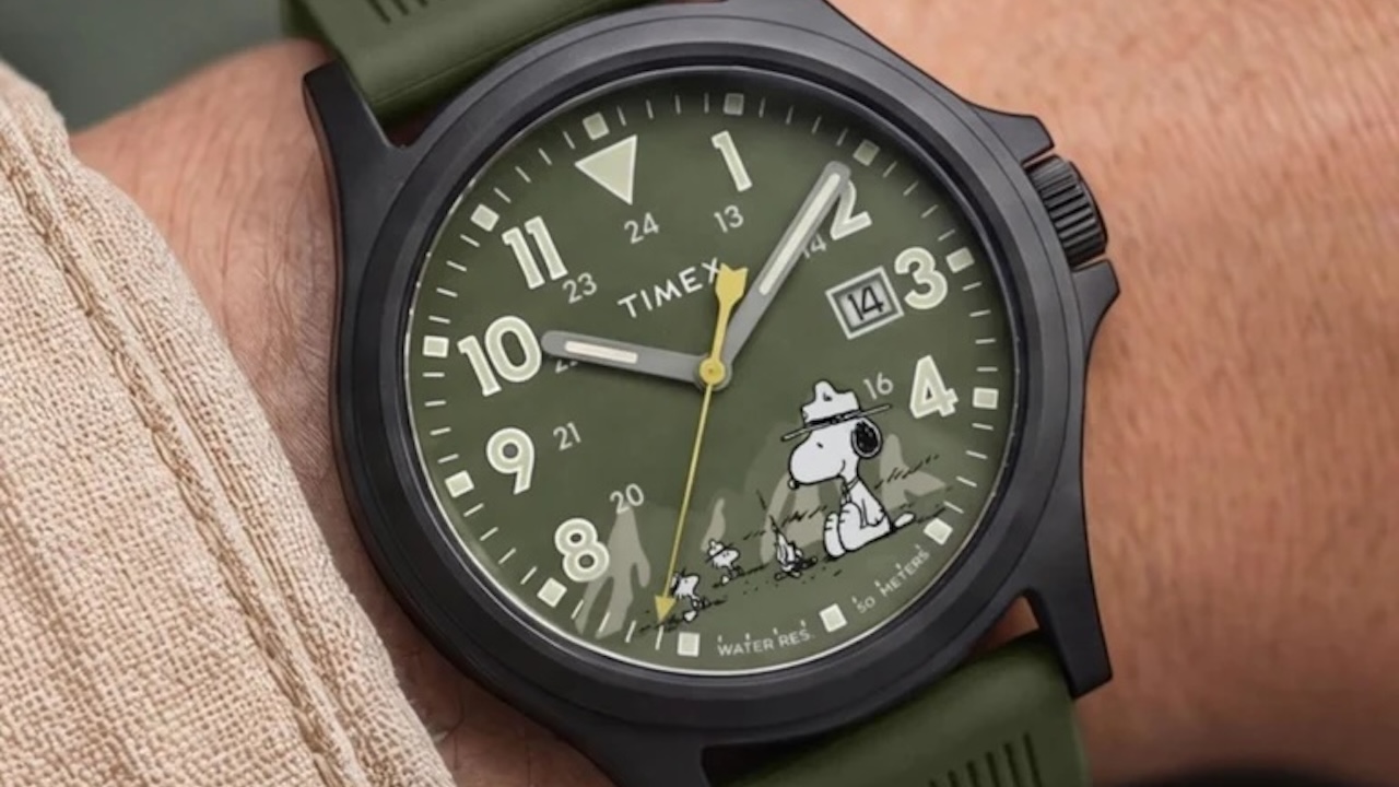 Peanuts x Timex Expedition Acadia Wrist On