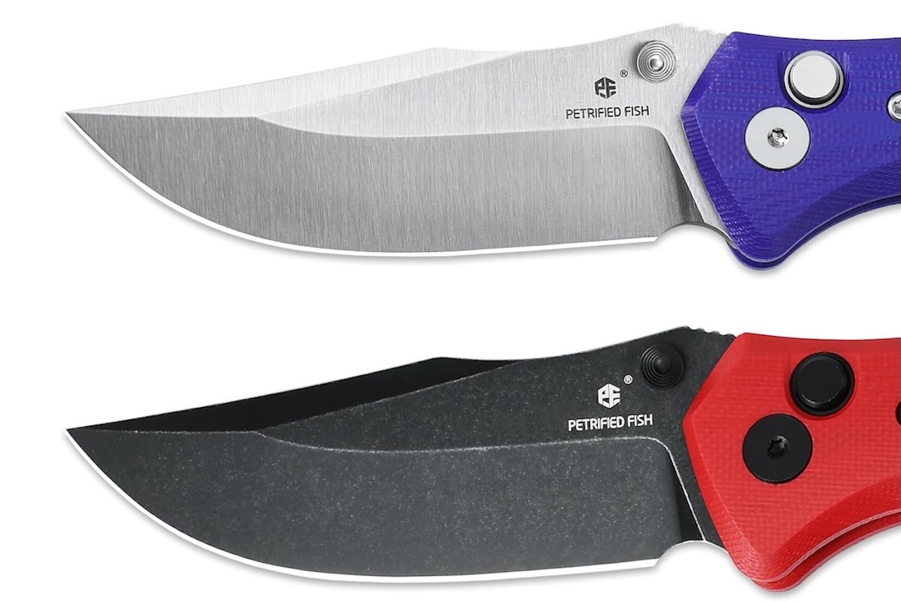Petrified fish PFE19 Guppy 2.95 N690 Steel Blade Pocket Folding Knife 5