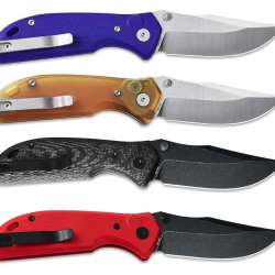 Petrified fish PFE19 Guppy 2.95 N690 Steel Blade Pocket Folding Knife 6