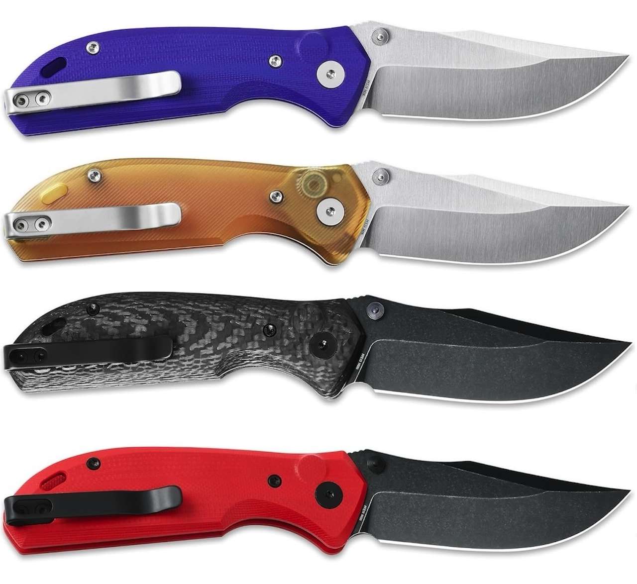 Petrified fish PFE19 Guppy 2.95 N690 Steel Blade Pocket Folding Knife 6