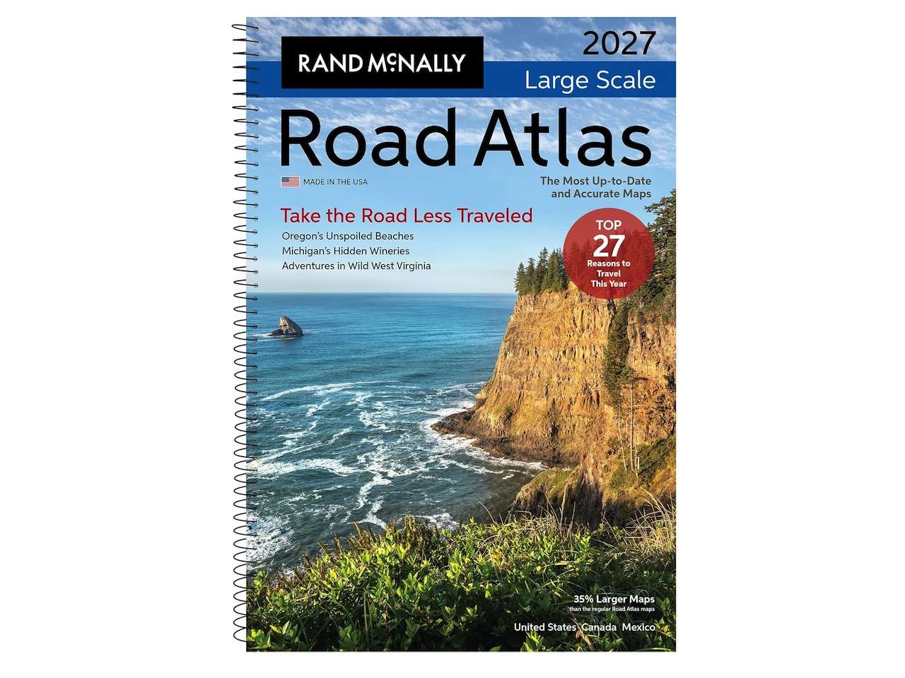 Rand McNally 2027 Large Scale Road Atlas