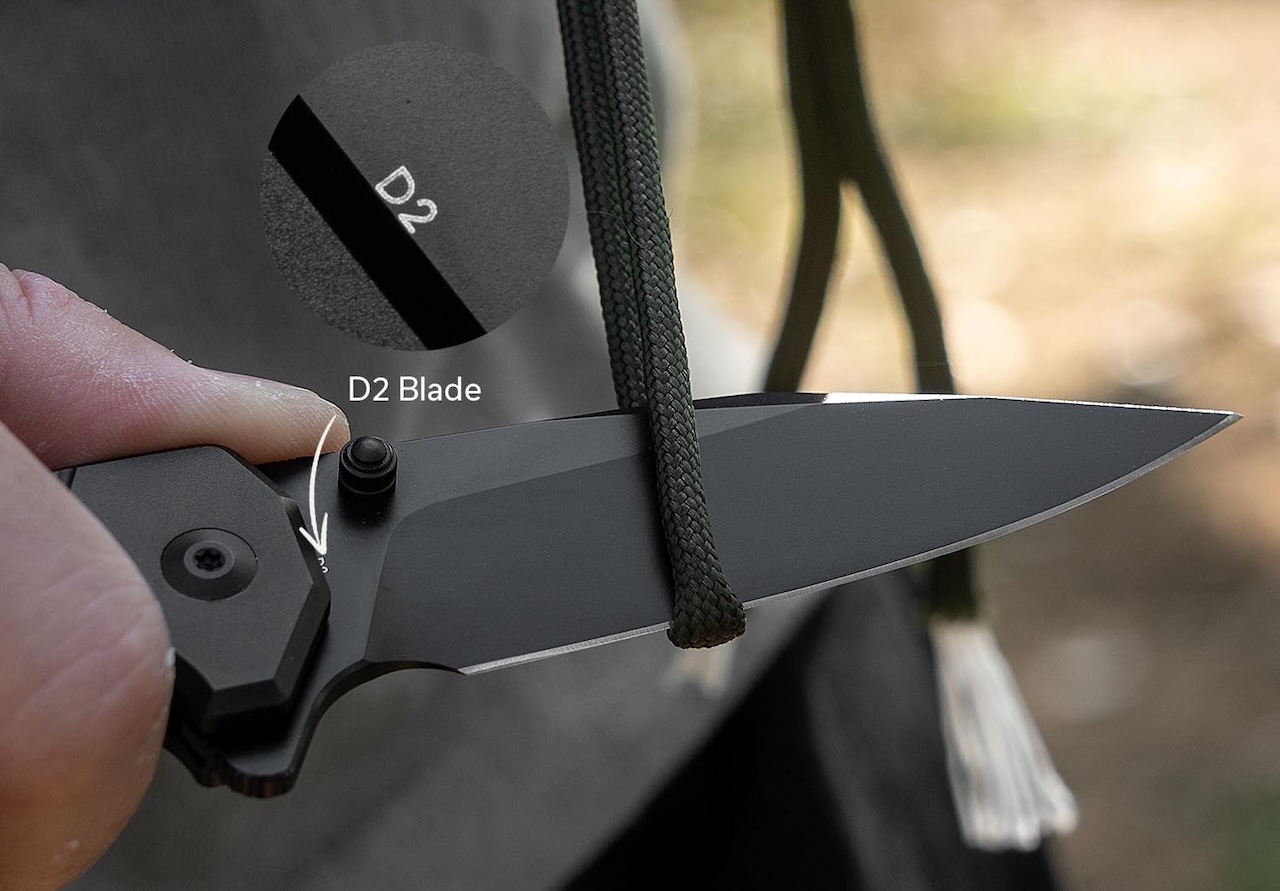 SENCUT Selkyris Button Lock Pocket Knife