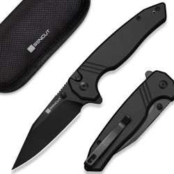 SENCUT Selkyris Button Lock Pocket Knife