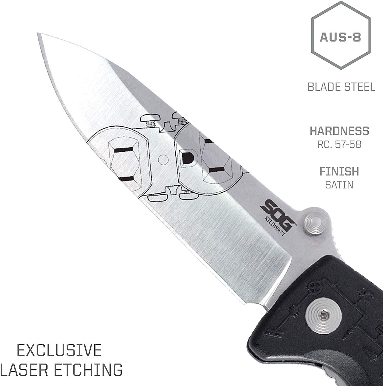 SOG Kilowatt Pocket Knife 