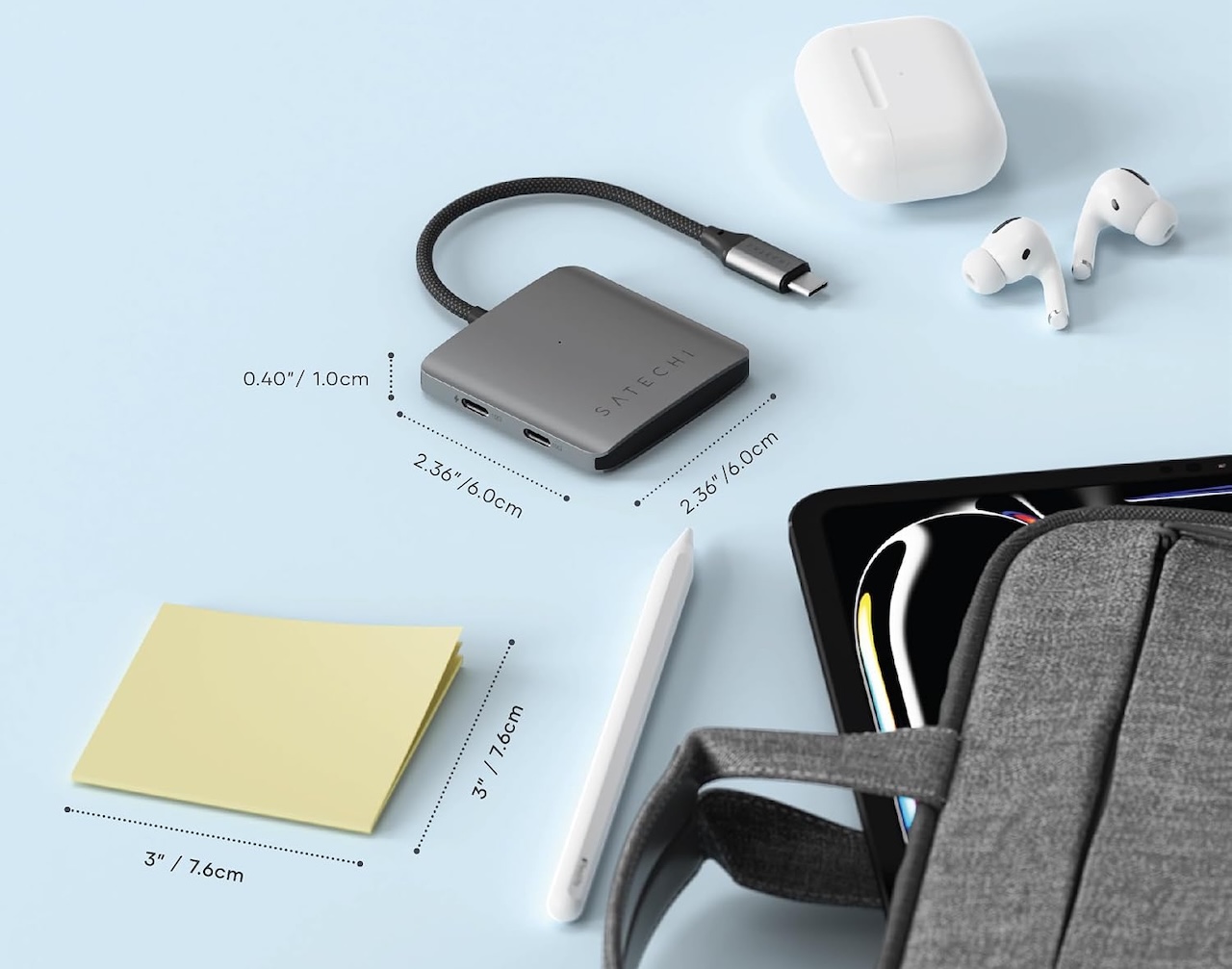 Satechi 4-in-1 USB-C Hub
