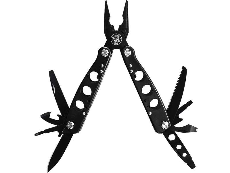 Smith & Wesson 6.5in Stainless Steel 14 Function Multi-Tool with Bottle Opener