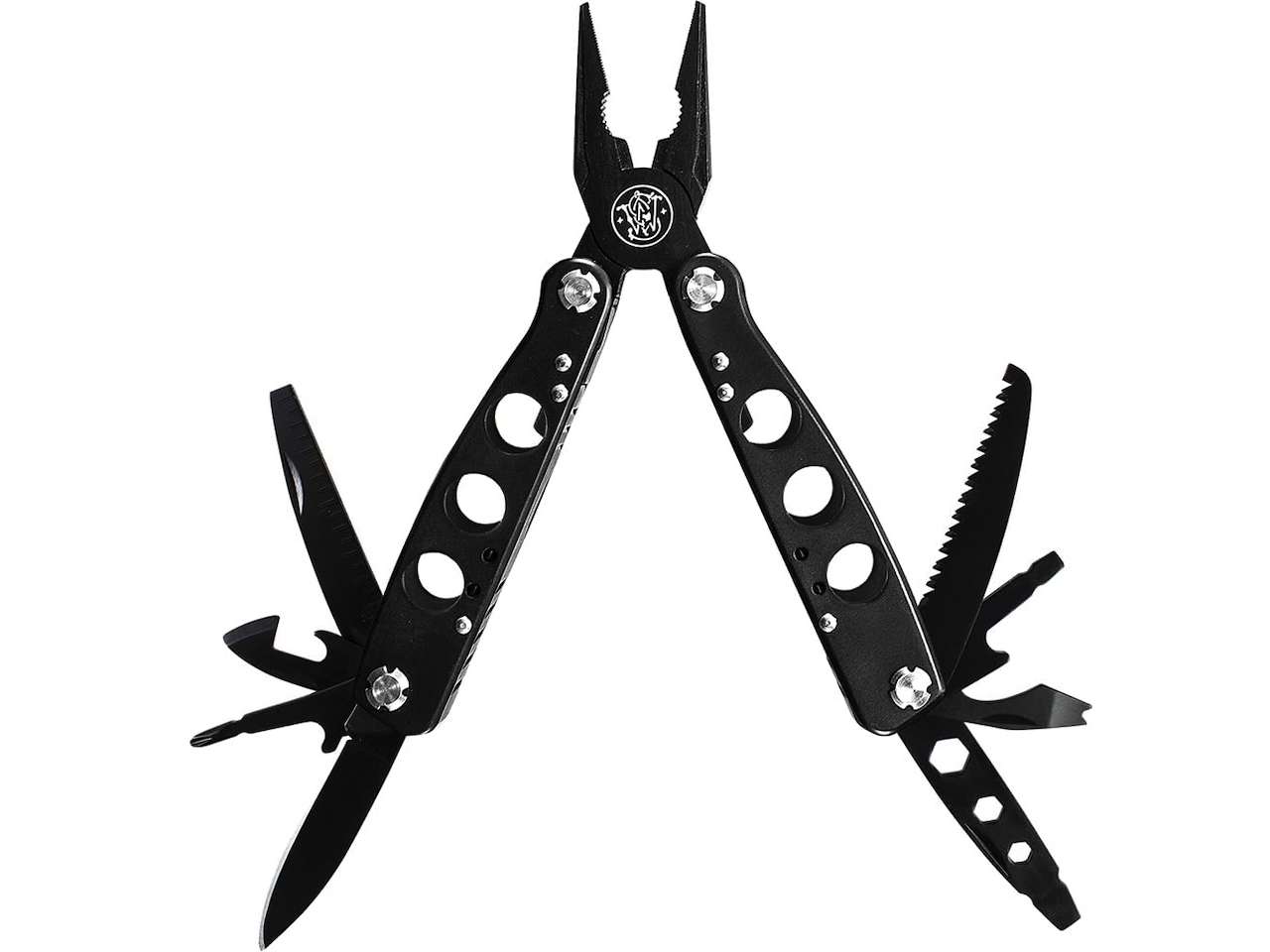 Smith & Wesson 6.5in Stainless Steel 14 Function Multi-Tool with Bottle Opener