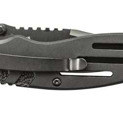 Smith & Wesson Accessories Extreme Ops SWA24S 7.1in S.S. Folding Knife with 3.1in Serrated Clip Point Blade and Aluminum Handle for Outdoor 3