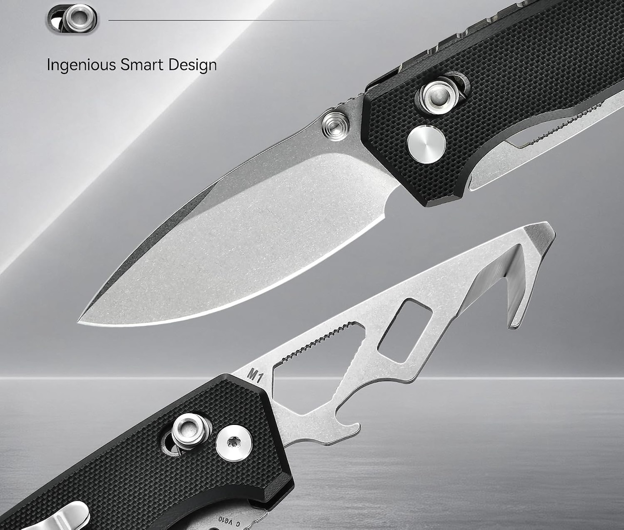 Tacray 5-in-1 Multitool Pocket Knife Specs