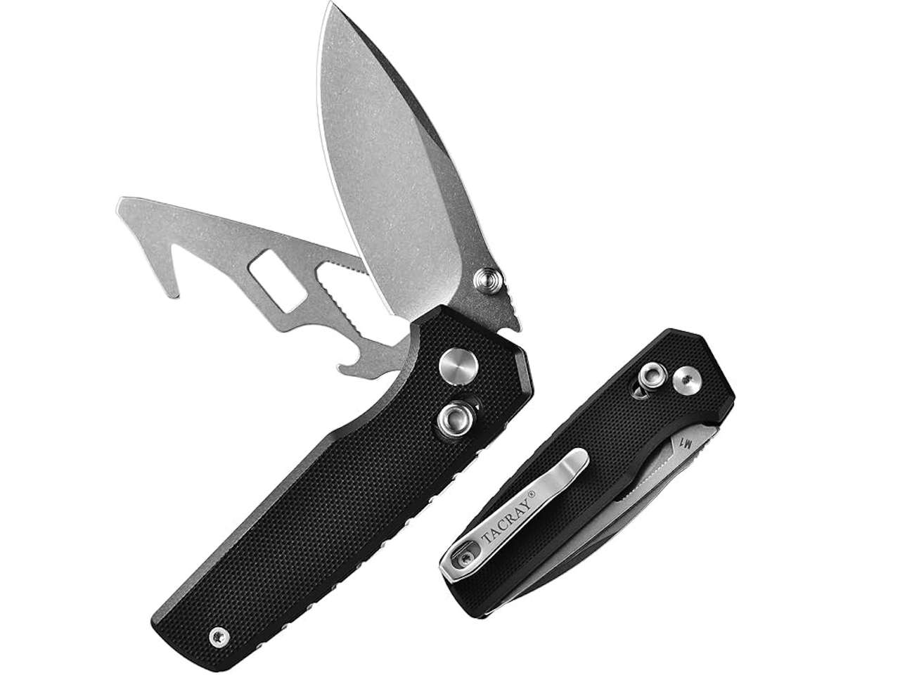 Tacray 5-in-1 Multitool Pocket Knife
