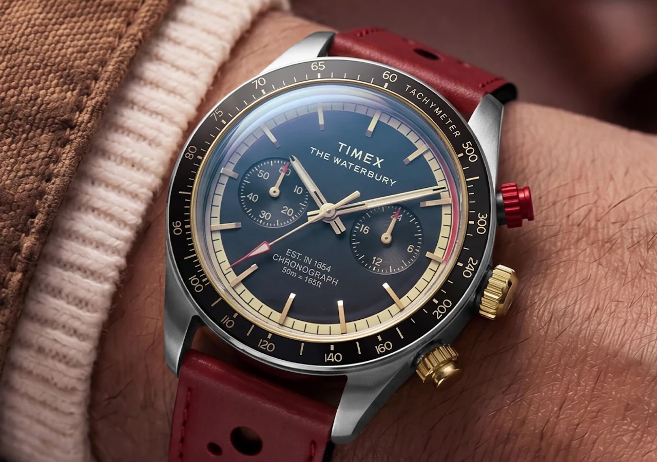 Timex Waterbury Heritage Chronograph 39mm Leather Strap Watch Availability