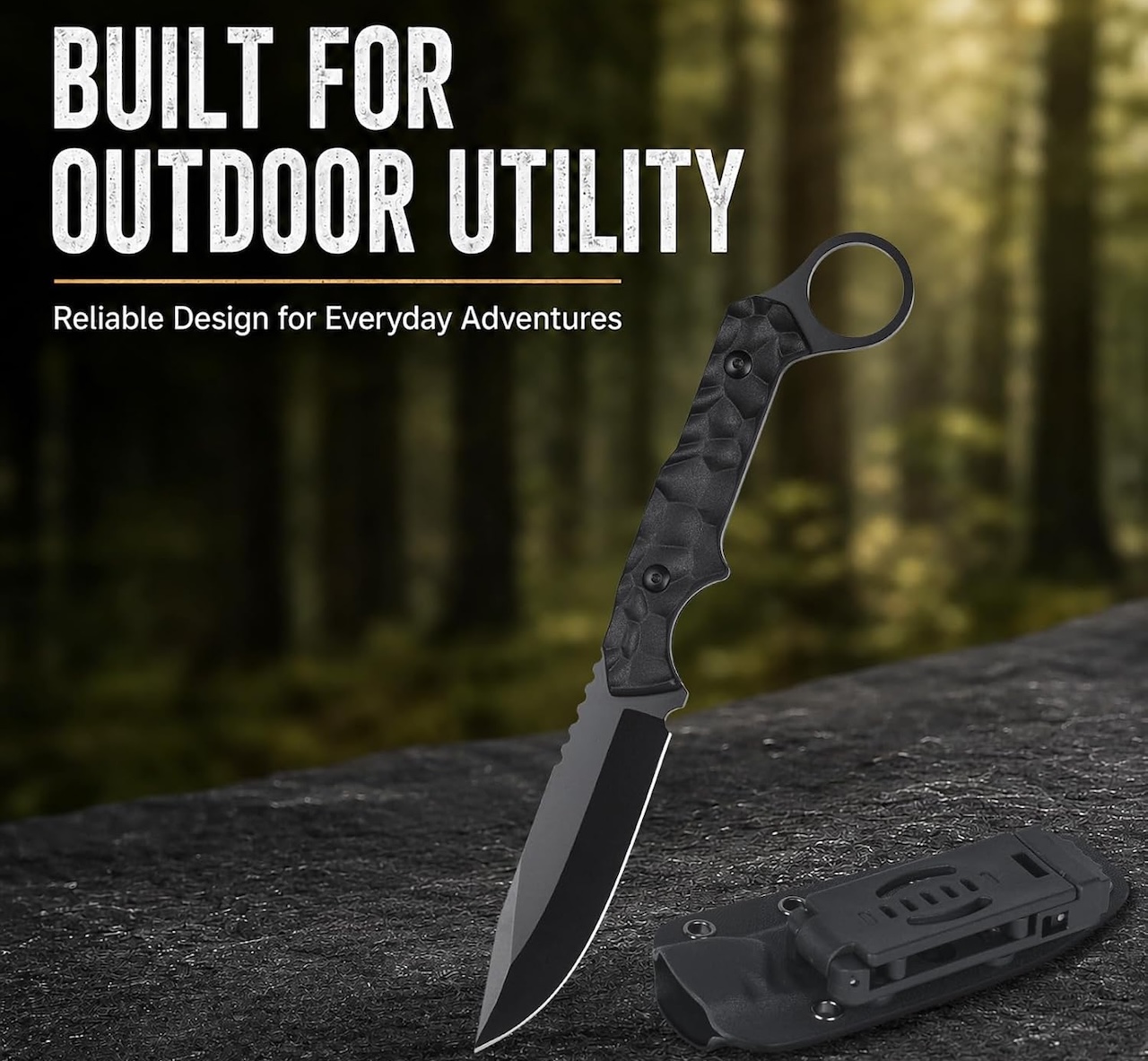 Tops Home 9.3 Outdoor Fixed Blade Knife