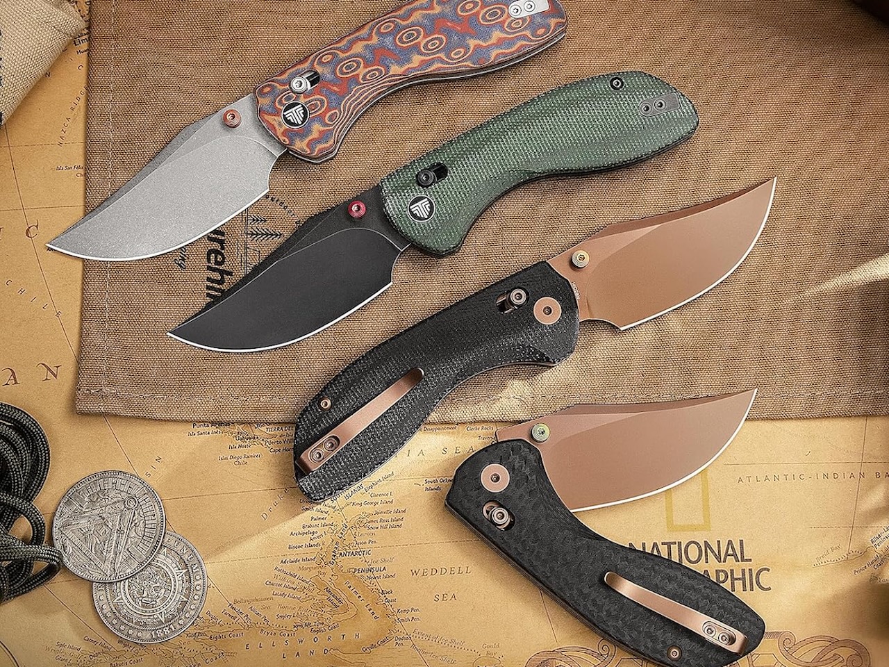 Trivisa Hippo Pocket Knife Rose Gold Hands On