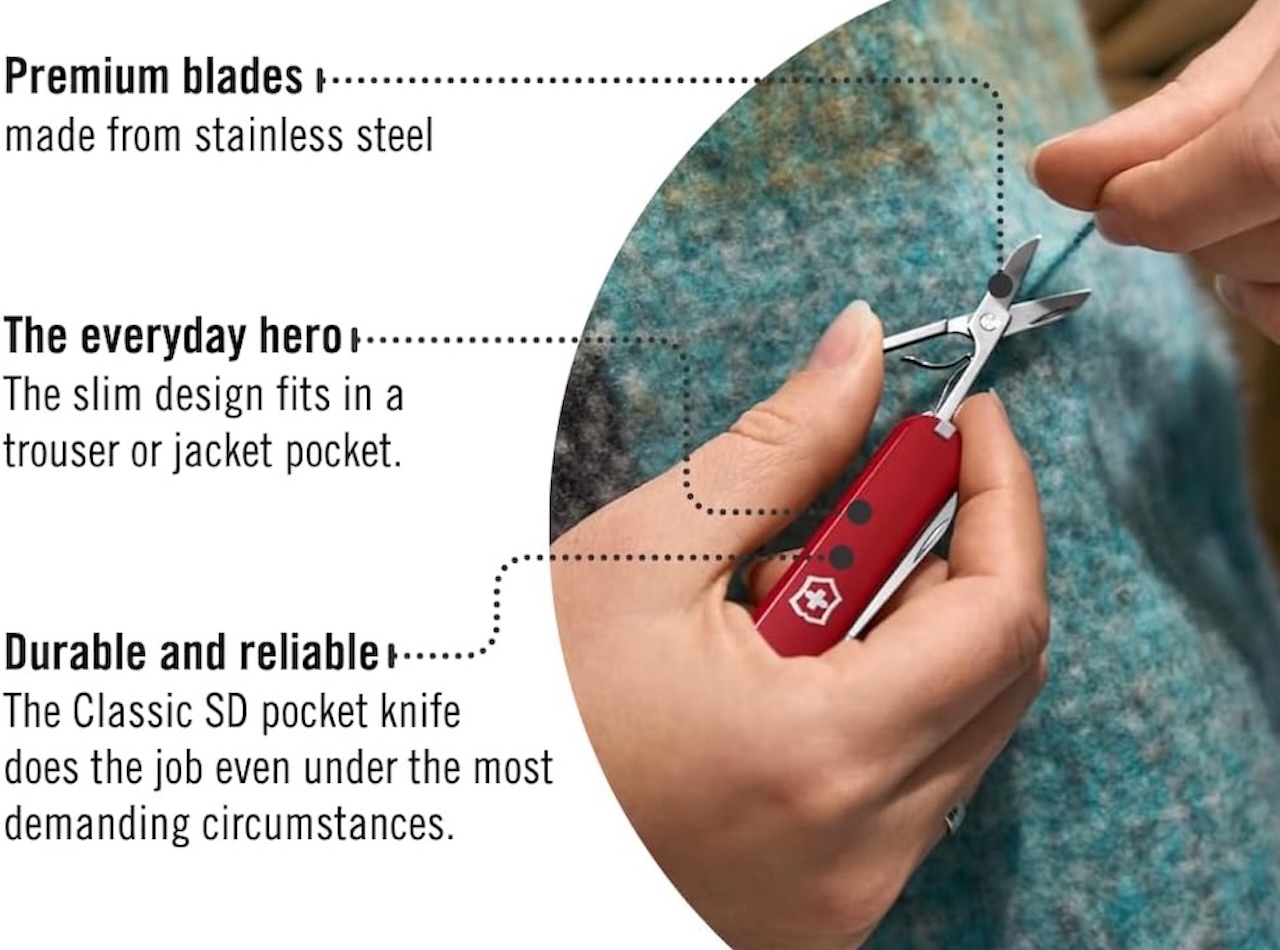 Victorinox Classic SD Features