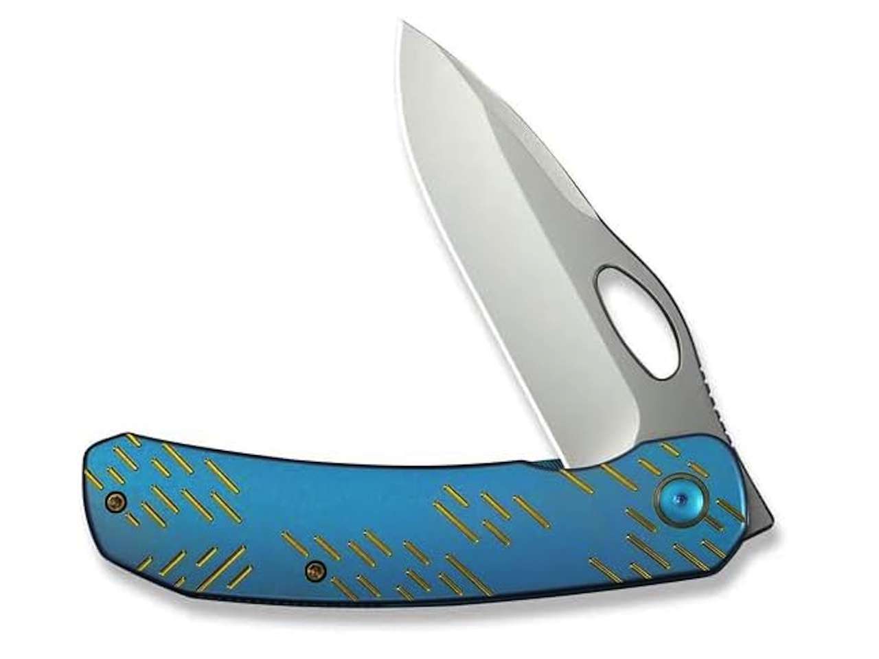 WE Knife Inmate Frame Lock 23096B-3 Blue Titanium