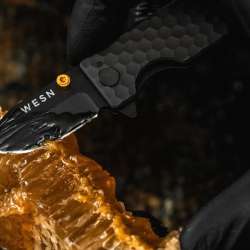 WESN Polycomb Microblade Pocket Knife