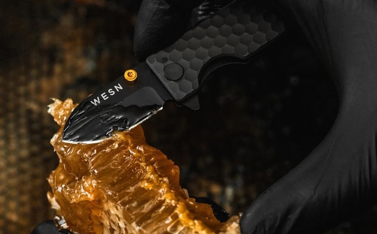 WESN Polycomb Microblade Pocket Knife