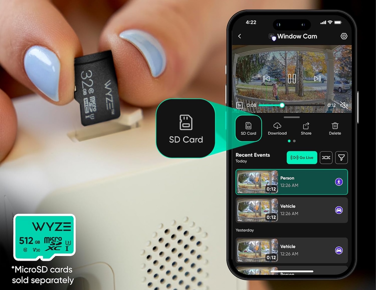 WYZE Window Camera