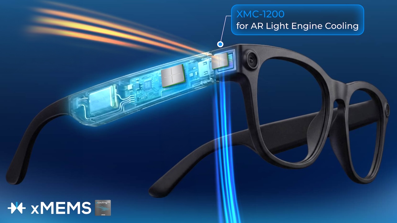 xMEMS XMC-1200 Smart Glasses