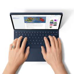 13 Yoga Tab Plus Gen 2 KB Cosmic Blue Comfort Typing