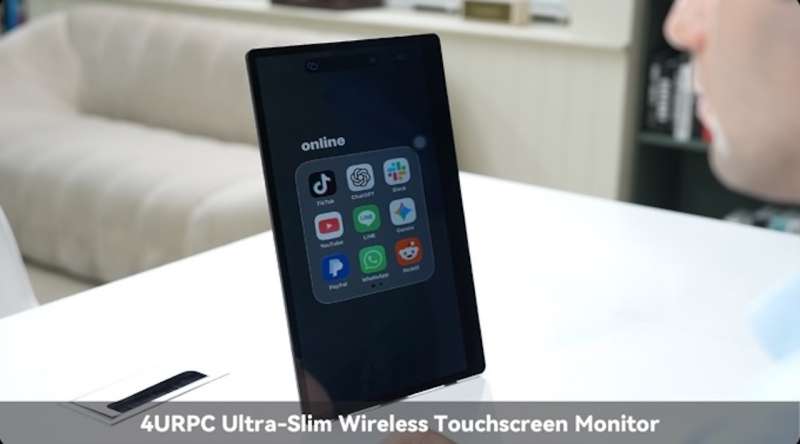 4URPC 15.6-inch Wireless Touchscreen Portable Monitor