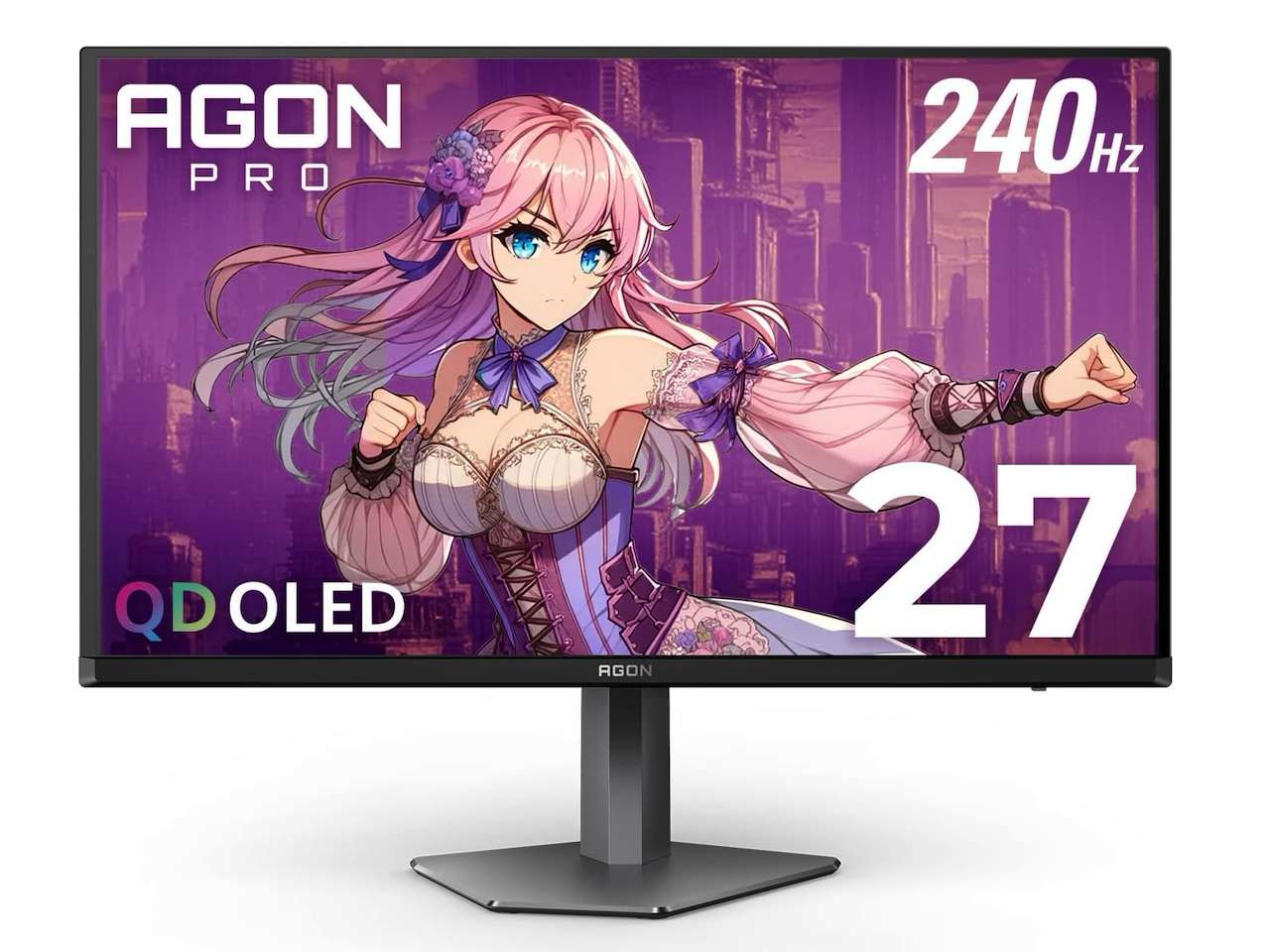 AOC Agon Pro 27 Inch Gaming Monitor QD OLED 240Hz 0.03ms