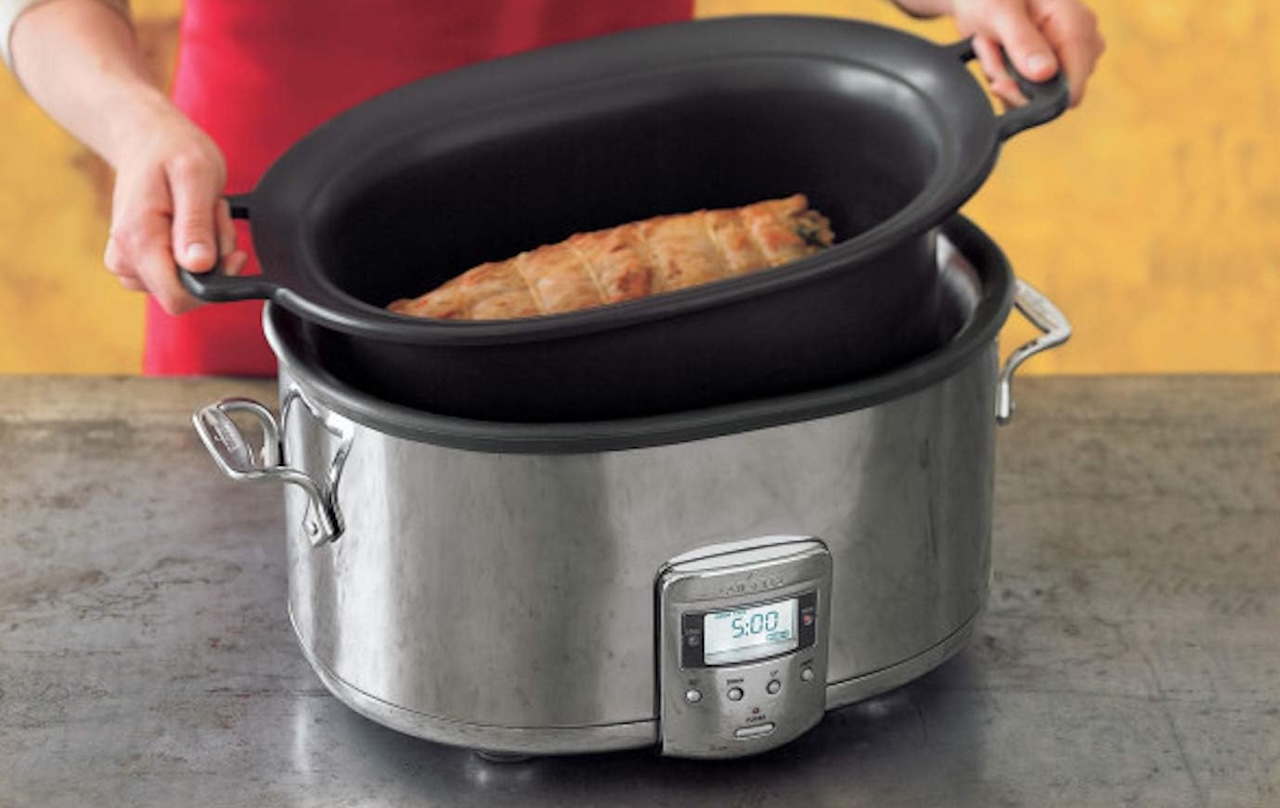 All-Clad Stainless Steel Electric Slow Cooker 7-Quart 5