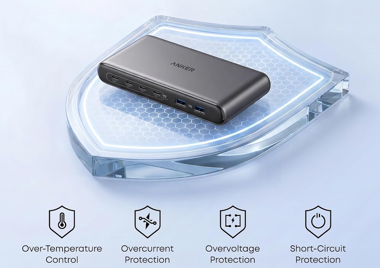 Anker Travel Charging Station 150W Slim USB C Charger