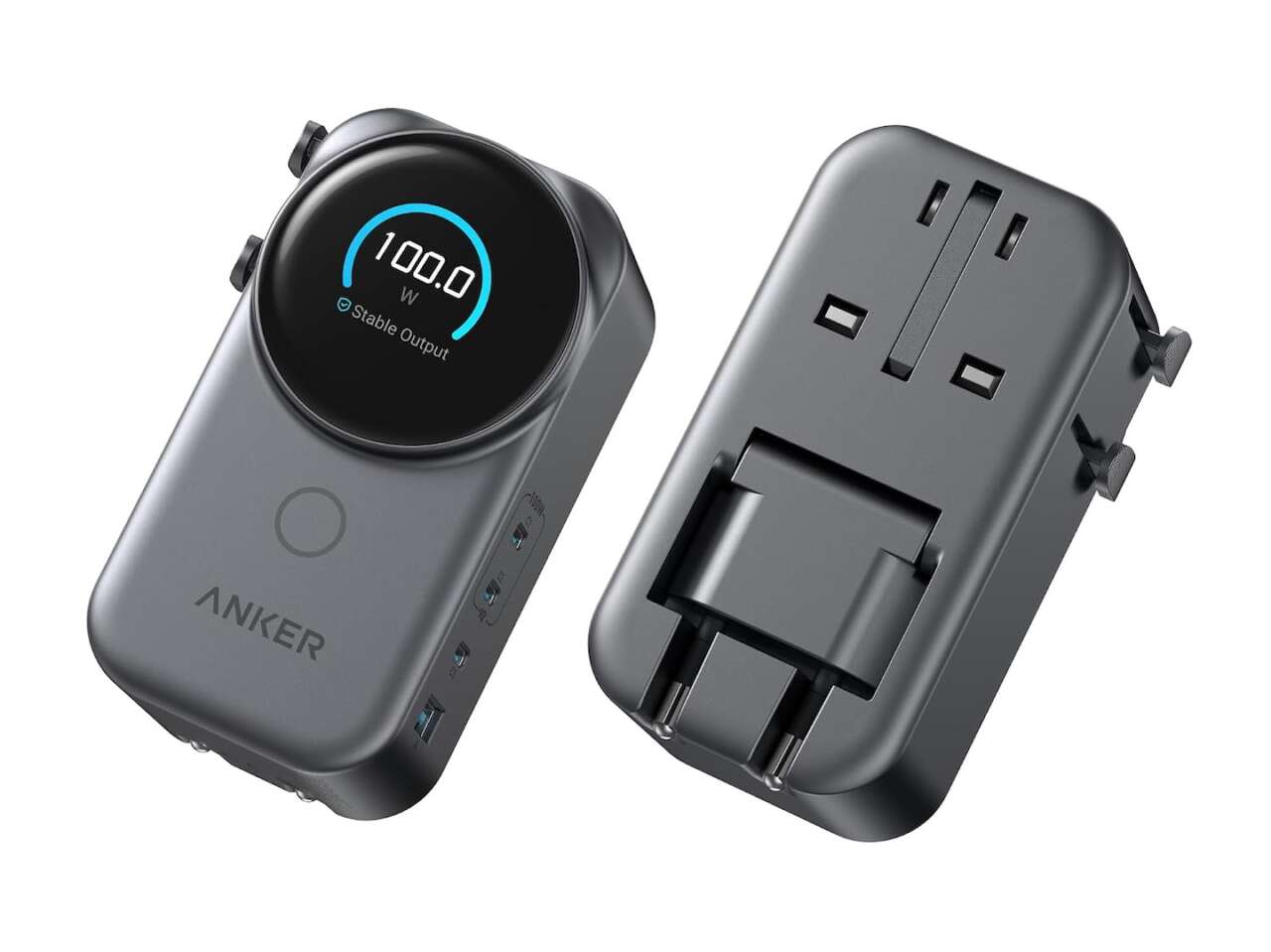 Anker Universal Charger 100W GaN USB C Travel Fast Charging