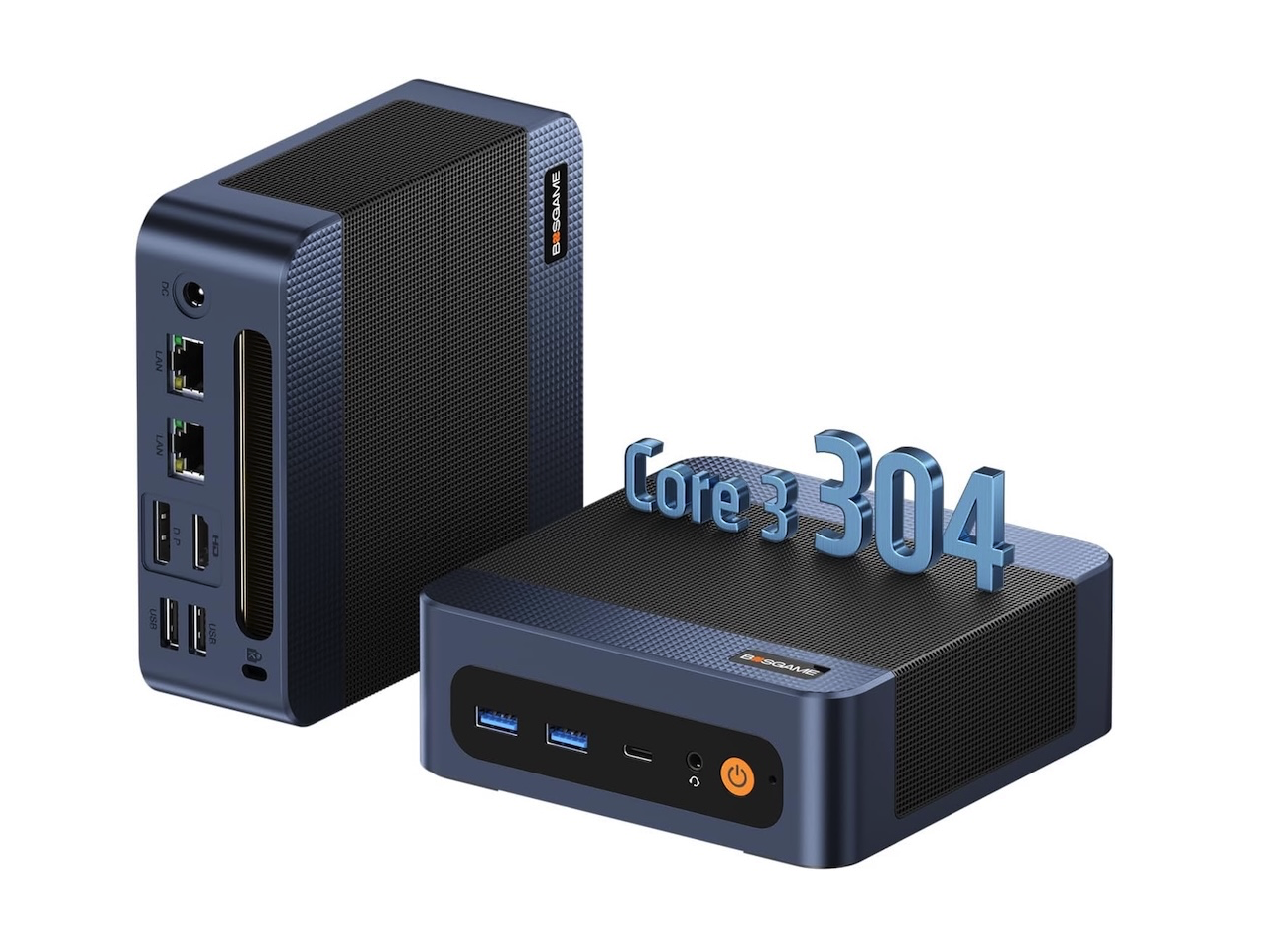 BOSGAME E6 ECO Mini PC Intel Core 3 304