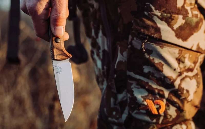 Benchmade SlipRidge Fixed Combo Hunting Knife 5