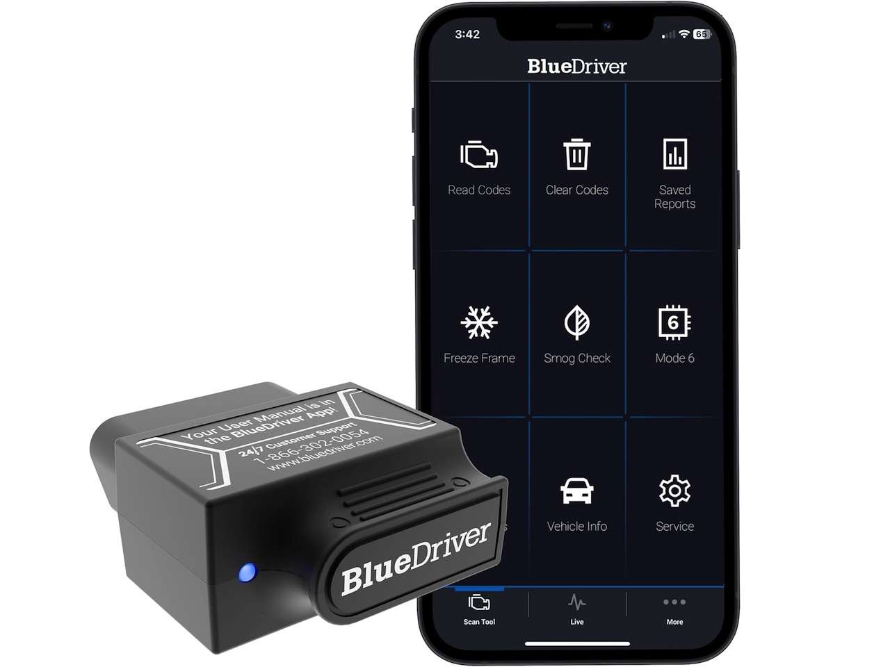 BlueDriver OBD2 Scanner Bluetooth