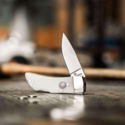 Boker Treebrand Pocket White Smooth Bone