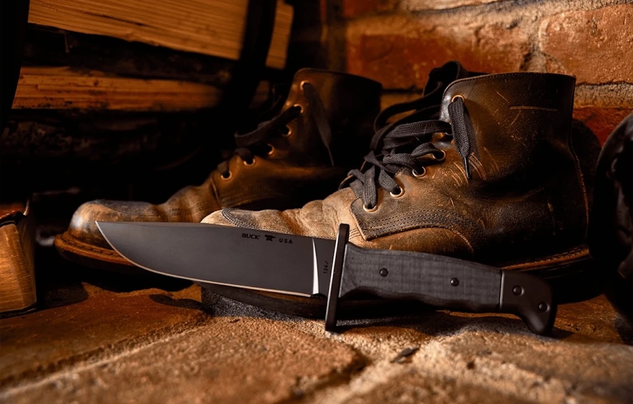 Buck 124 Frontiersman Sport Stealth Run #015