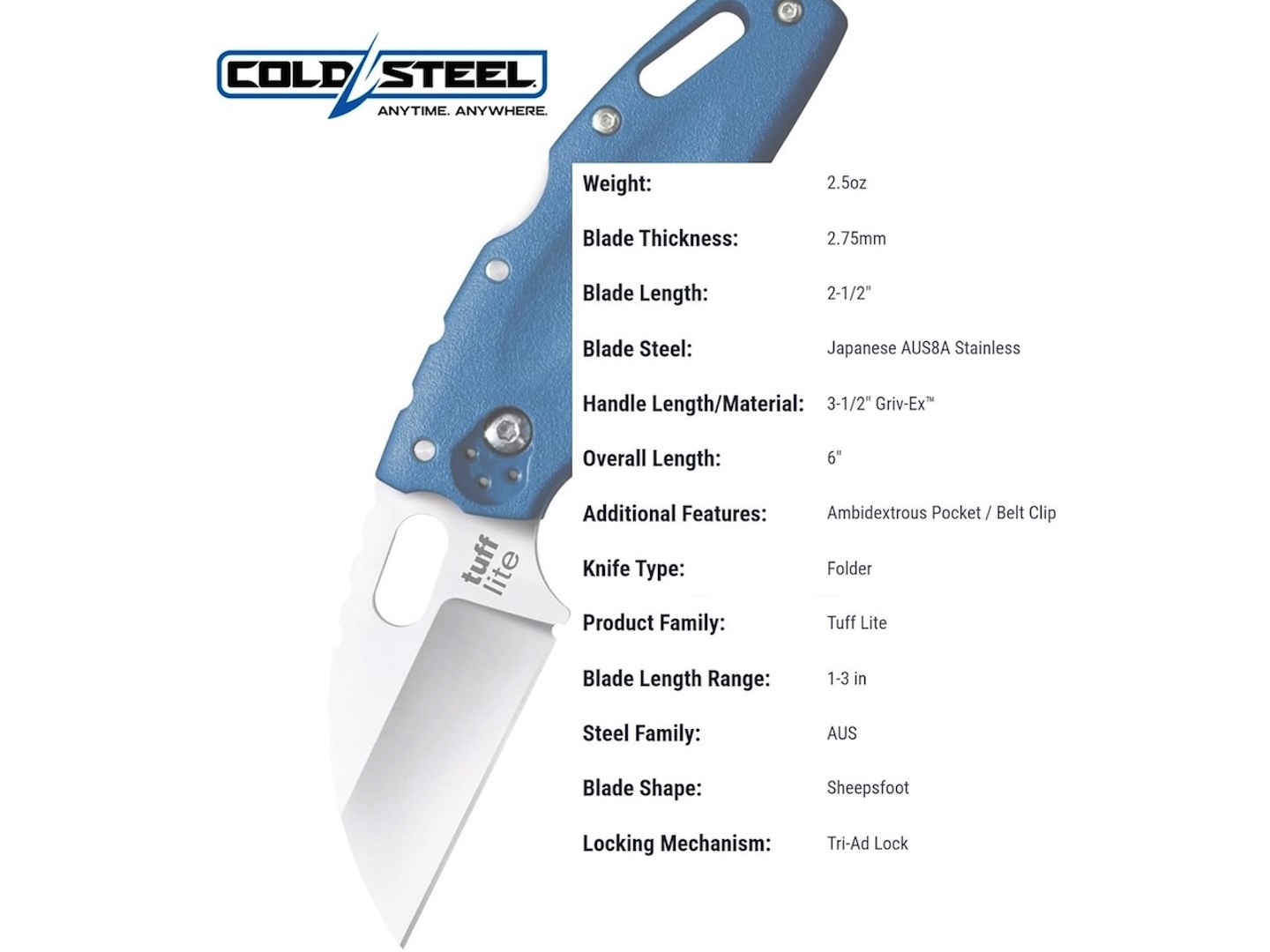 COLD STEEL Tuff Lite