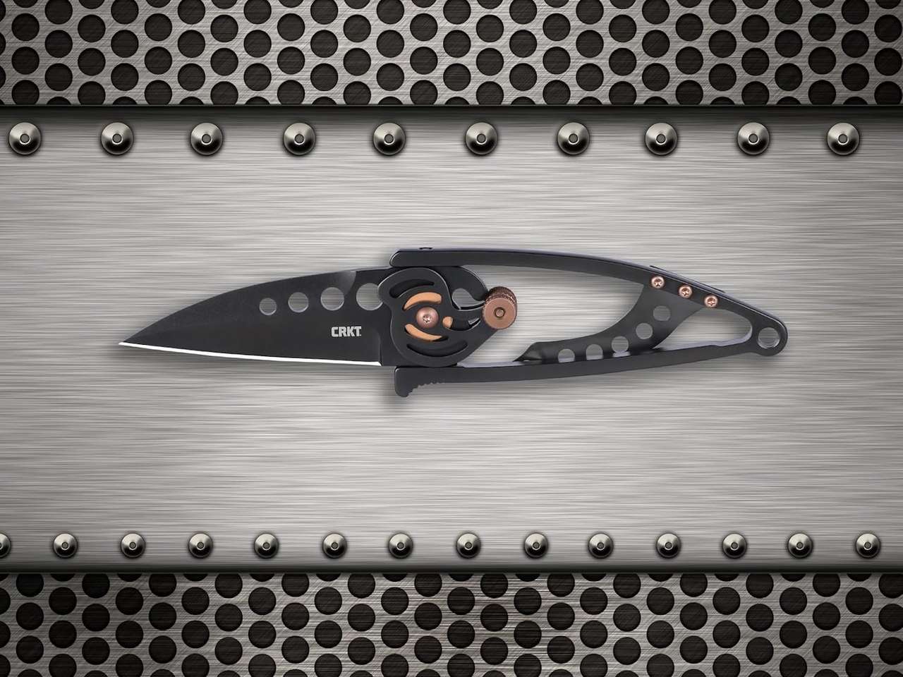 CRKT Snap Lock EDC Folding Knife with Snap Lock 6