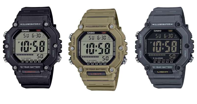 Casio AE-1600H The no-fuss daily beater