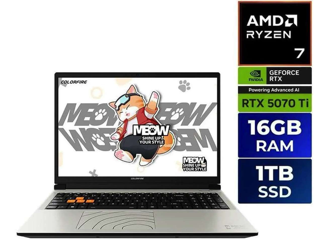 Colorfire MEOW R16 Pro Gaming Laptop