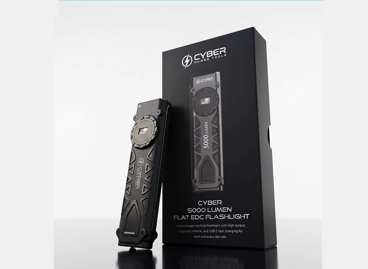 Cyber Tools EDC Flashlight 5000 Lumens