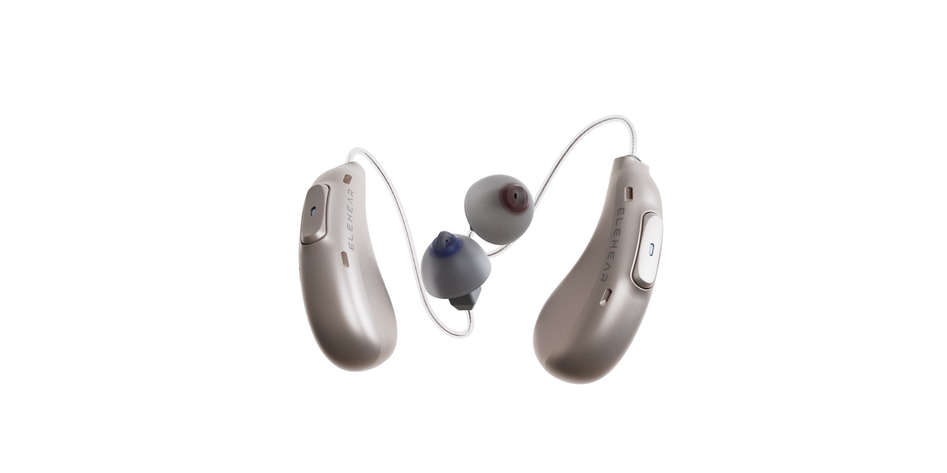Close view of the Beyond 2 Pro hearing aid pair.