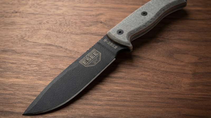 ESEE Knives 6P Fixed Blade Knife