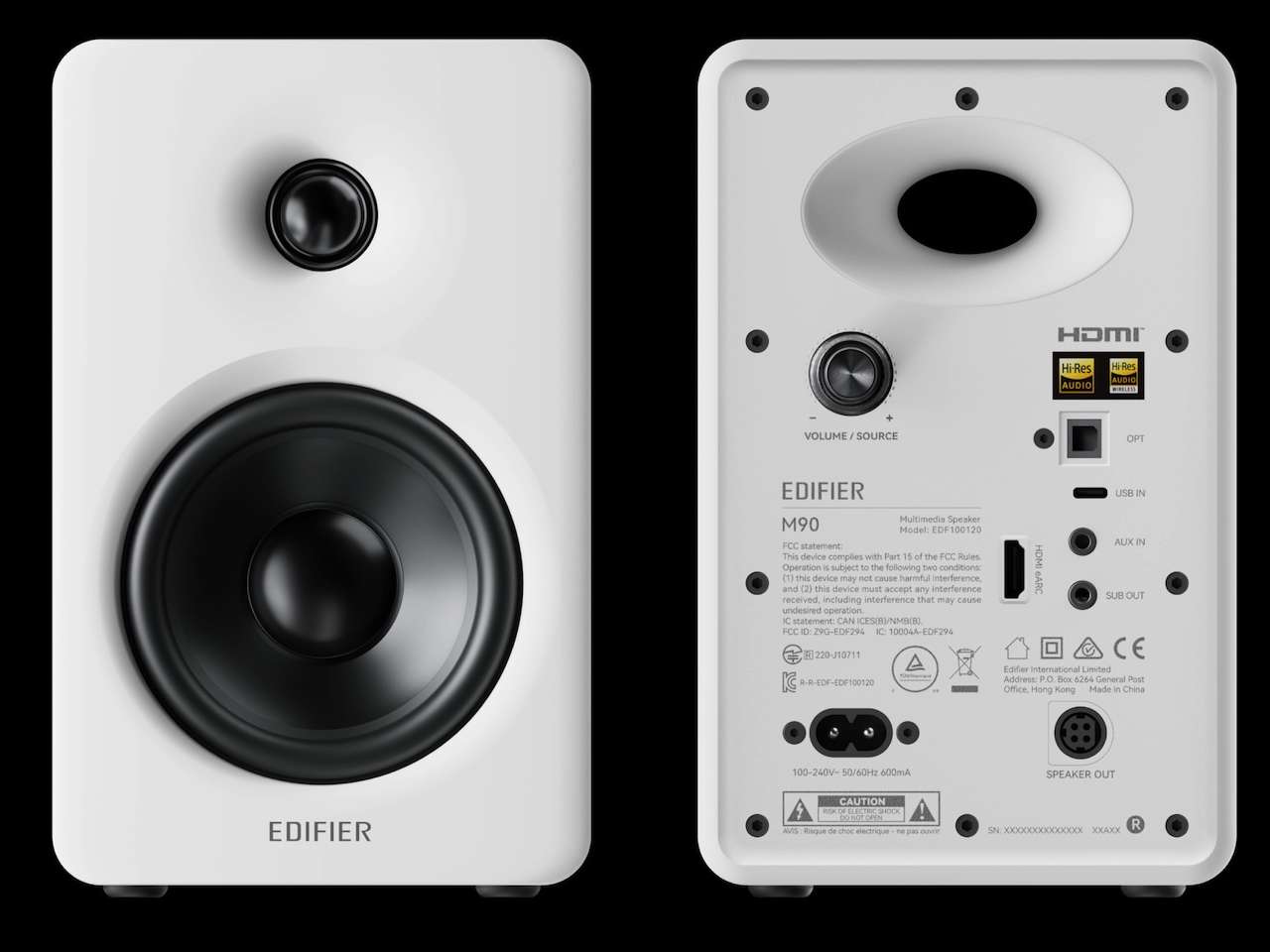 Edifier M90 Bi-Amped 2.0 Speaker