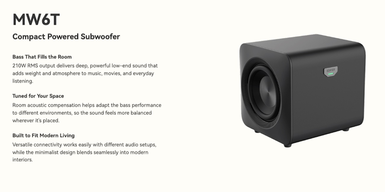 Edifier MW6T