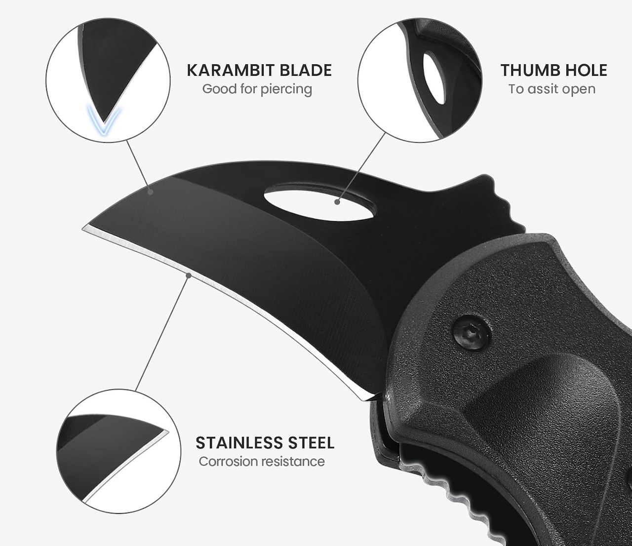 FUNBRO Small Pocket Knife