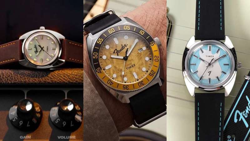 Fender Timex Watches Telecaster Stratocaster