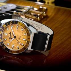 Fender x Timex Automatic 41mm Leather Strap Watch